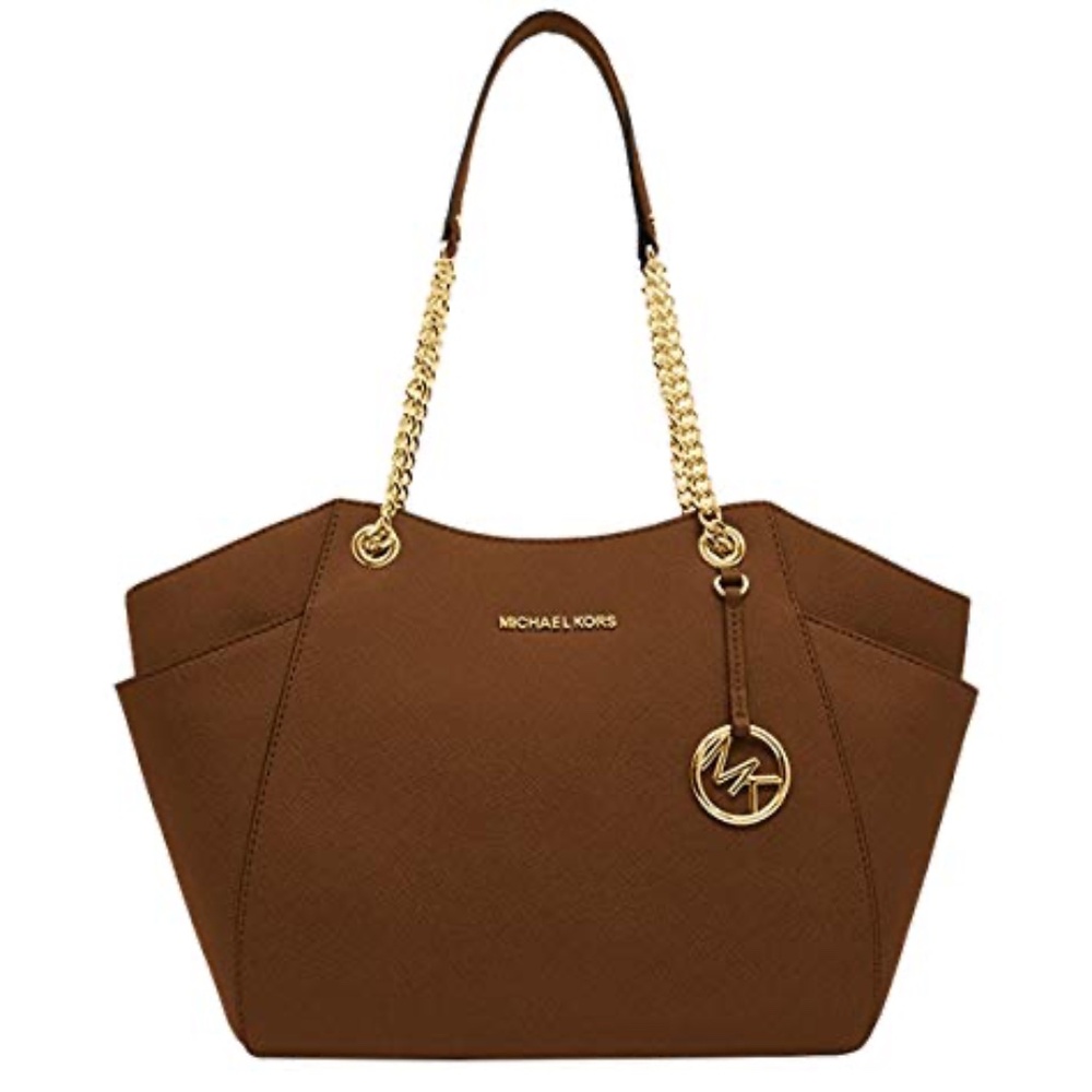 Michael Kors Jet Set Travel Large Chain Shoulder Tote